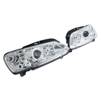 Scheinwerfer Halogen Projektor Chrome passend für PEUGEOT 106 1996-2003