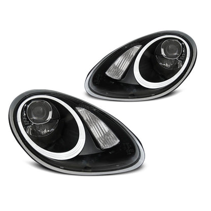 Xenon Scheinwerfer Schwarz passend für Porsche Boxster / Cayman 987 05-08