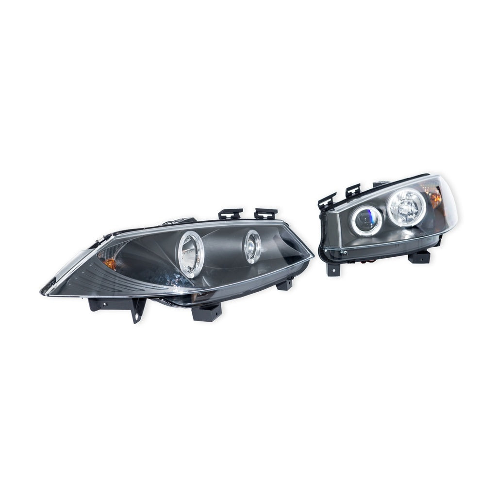 Scheinwerfer Halogen Schwarz passend für RENAULT MEGANE II 2003-heute