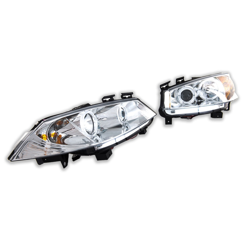 Scheinwerfer Halogen Chrome passend für RENAULT MEGANE II 2003-heute