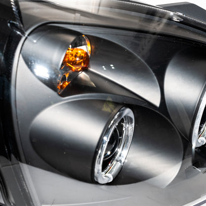 Halogen-Scheinwerfer Schwarz passend für Renault Clio II 2001-2005