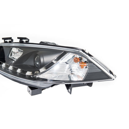 Scheinwerfer Halogen Schwarz passend für RENAULT MEGANE II 2003-heute