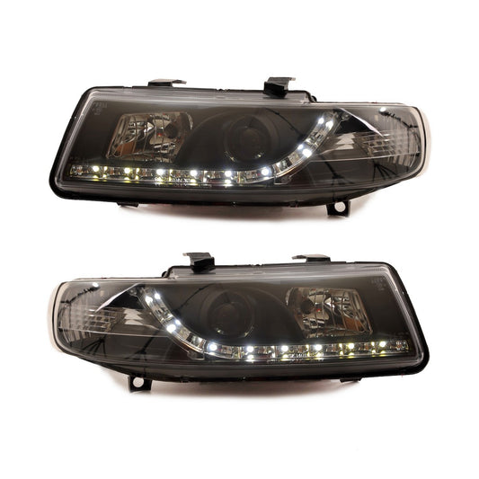 Scheinwerfer Halogen Schwarz passend für SEAT Leon 1M1 Toledo 1M2 1999-2005