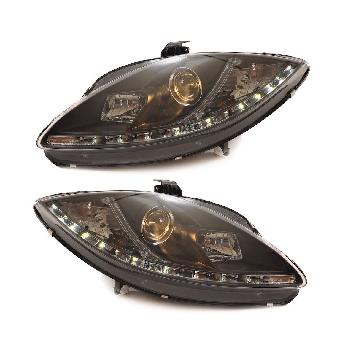 Halogen Scheinwerfer Schwarz passend für SEAT Altea Leon Toledo 2005-2008