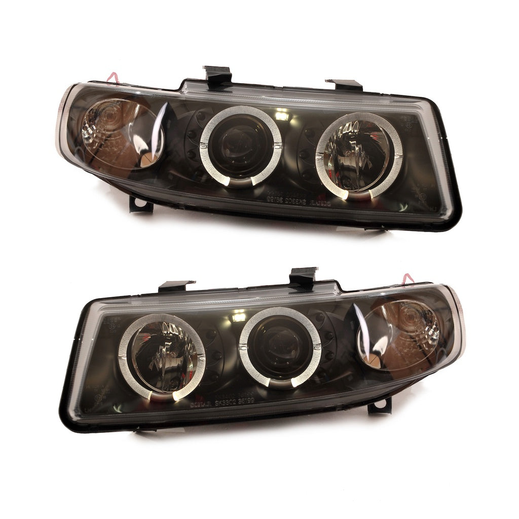 Scheinwerfer Halogen Schwarz passend für SEAT TOLEDO II Limousine (1M2) und SEAT LEON (1M1) 1999-2005