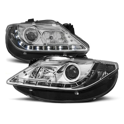 Scheinwerfer Daylight Chrom passend für Seat Ibiza 6J 06.08-12