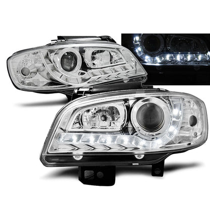 Scheinwerfer Daylight Chrom passend für Seat Ibiza/Cordoba 09.99-03.02