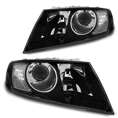 Scheinwerfer Schwarz passend für Skoda Octavia 04-08