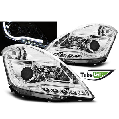 Scheinwerfer Suzuki Swift V 10-16 Tube Light Chrom