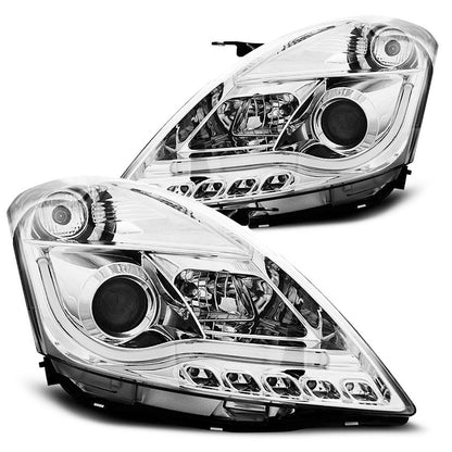 Scheinwerfer Suzuki Swift V 10-16 Tube Light Chrom