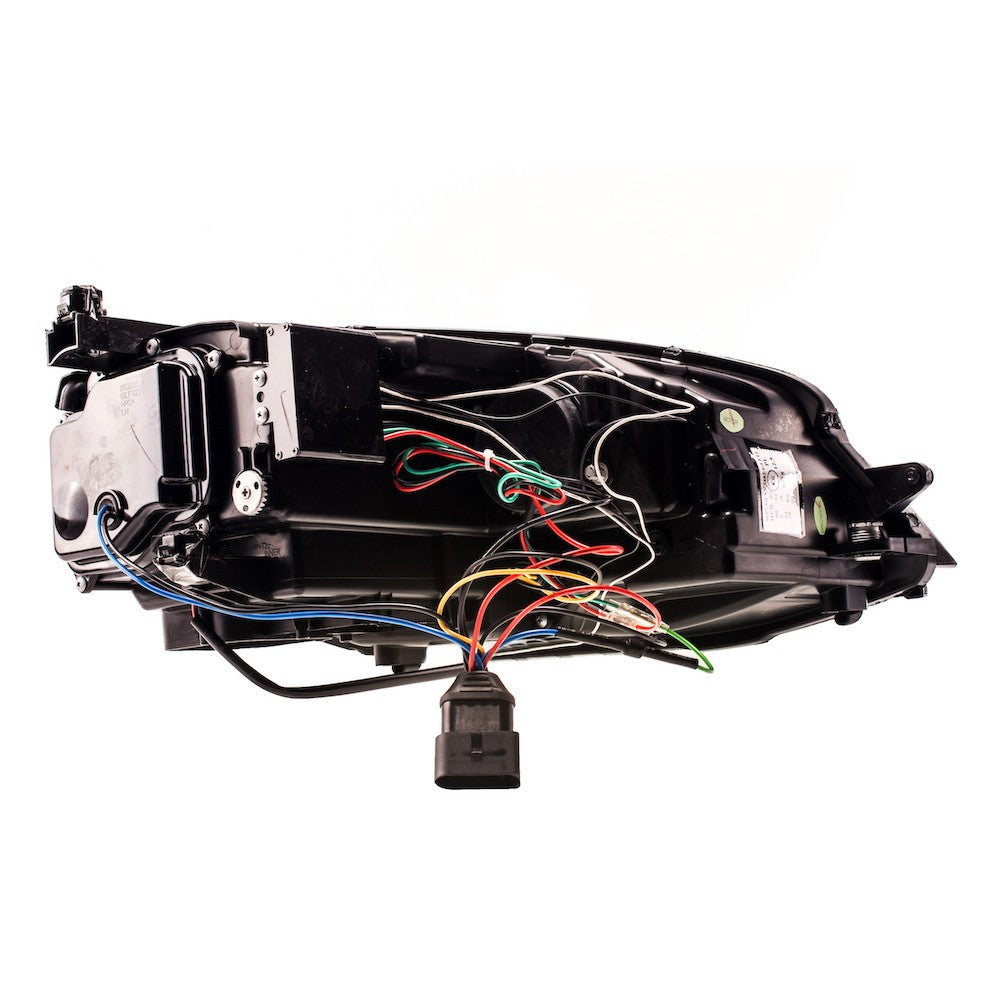 Halogen Scheinwerfer Schwarz Tagfahrlicht passend für VW Golf VII 2012-2017