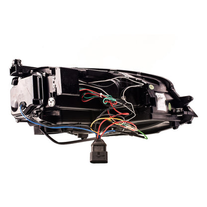 Halogen Scheinwerfer Schwarz Tagfahrlicht passend für VW Golf VII 2012-2017