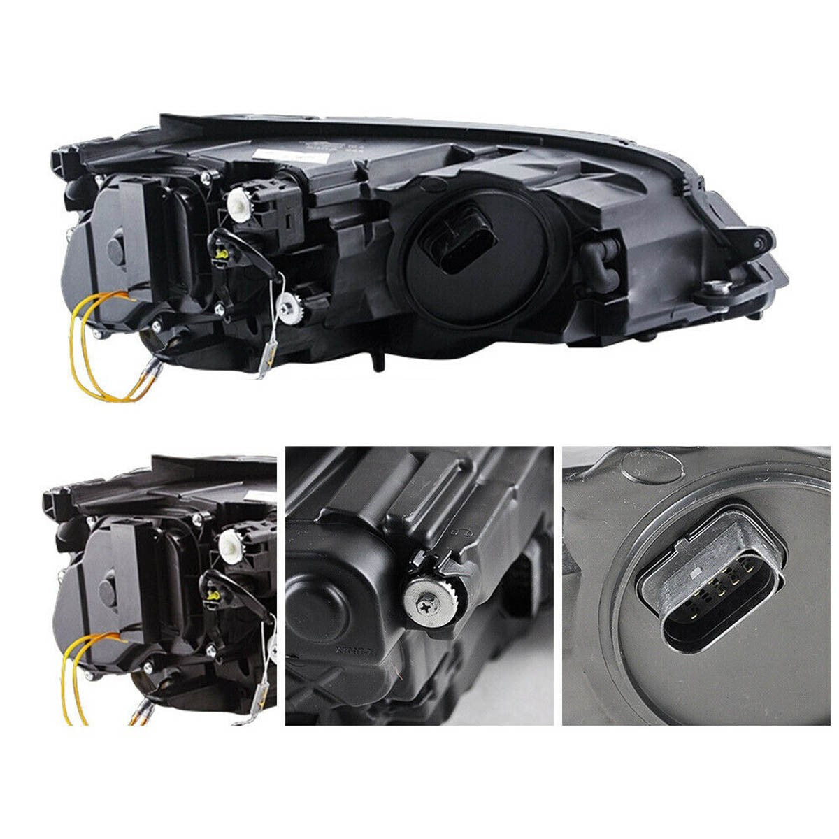 LED Dynamische Chrom Scheinwerfer passend für VW Golf 7 2012-2017