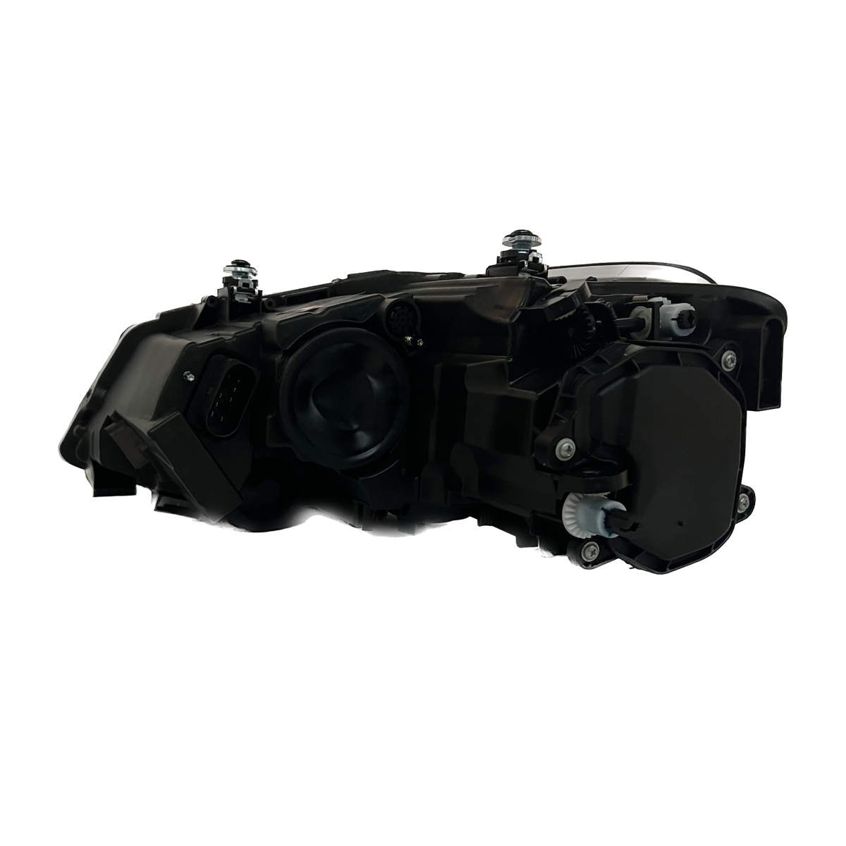 Schwarze Halogen-Scheinwerfer passend für VW Polo V (6R, 6C) 2009-2014