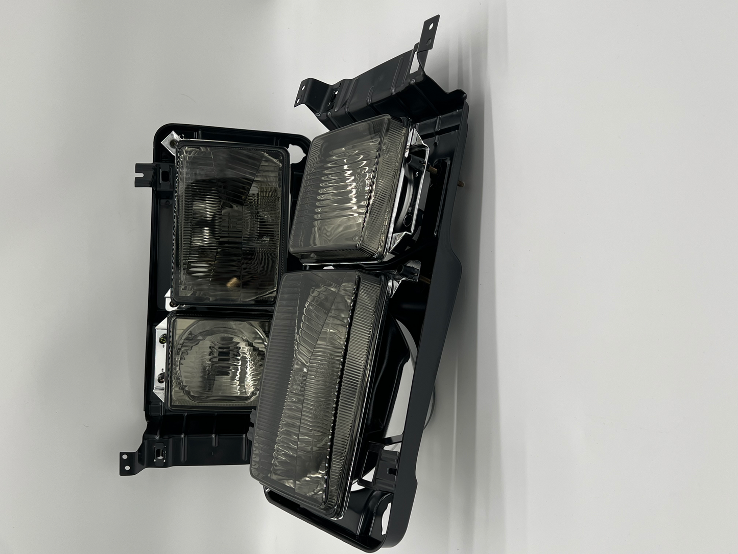 Quadratische Rauch Scheinwerfer Set passend für Volkswagen T3 1979-1992