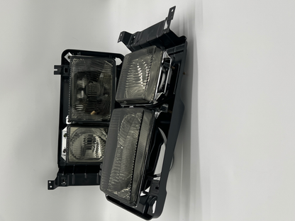 Quadratische Rauch Scheinwerfer Set passend für Volkswagen T3 1979-1992