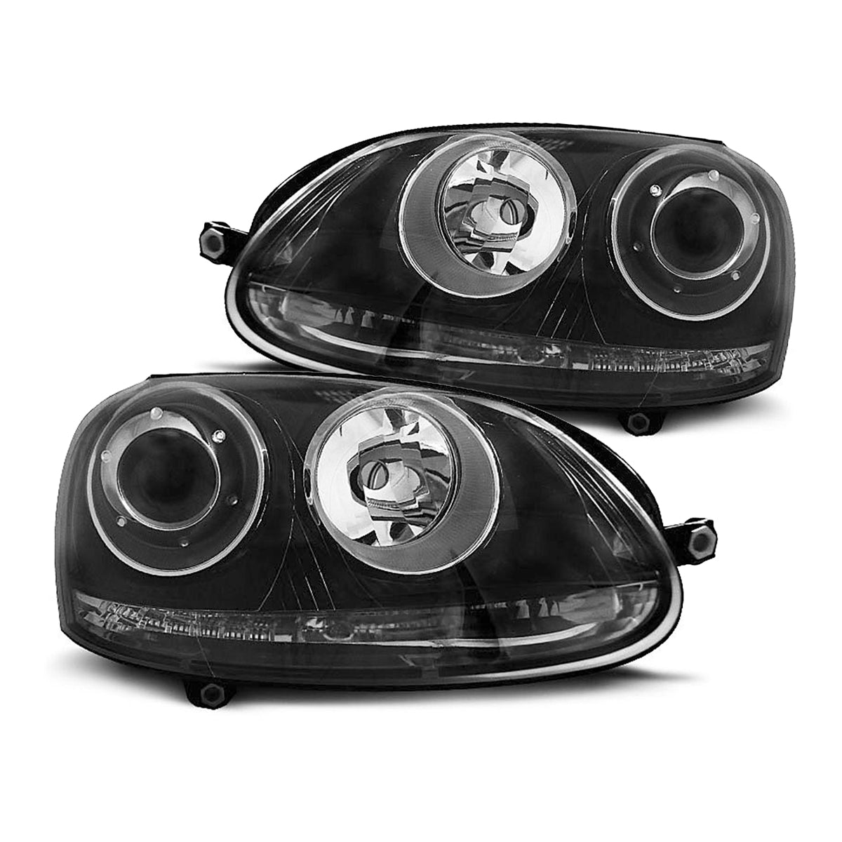 Scheinwerfer Sport Schwarz passend für VW Golf 5 10.03-09
