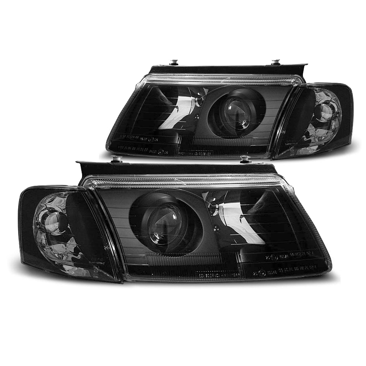 Scheinwerfer Schwarz passend für VW Passat B5 3B 11.96-08.00