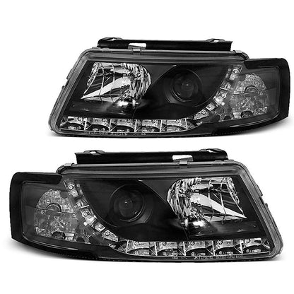 Scheinwerfer Daylight Schwarz passend für VW Passat 5B 3B 11.96-08.00