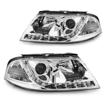 Scheinwerfer Daylight Chrom passend für VW Passat 3BG 09.00-03.05