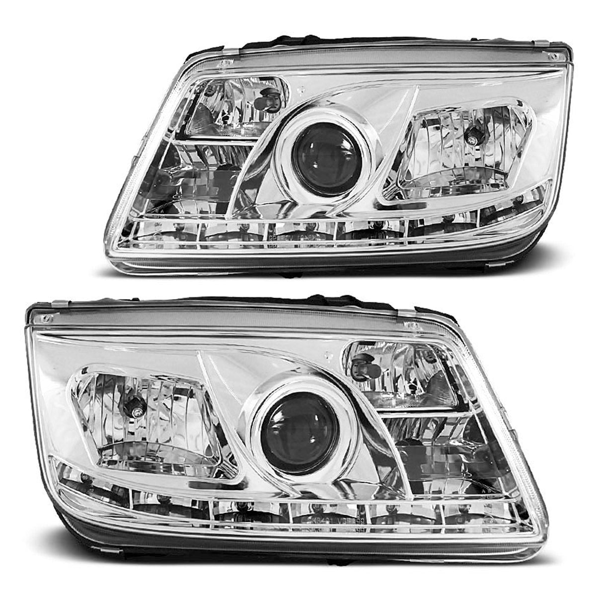 Scheinwerfer Tagfahrlicht Chrom passend für VW BORA 09.98-05.05