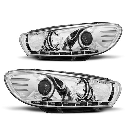 Scheinwerfer Tagfahrlicht Chrom passend für VW SCIROCCO 08-04.14