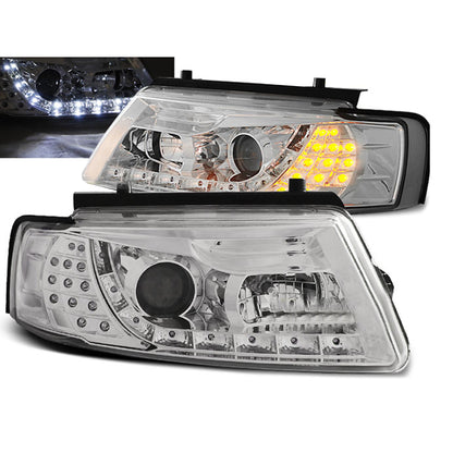 Scheinwerfer Tagfahrlicht Chrom passend für VW PASSAT B5 11.96-08.00