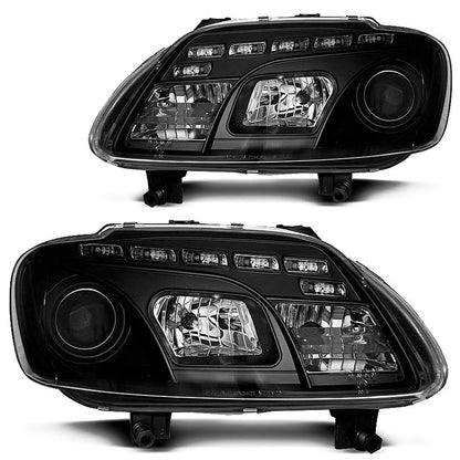 Scheinwerfer Tagfahrlicht Schwarz passend für VW TOURAN 02.03-10.06 / CADDY