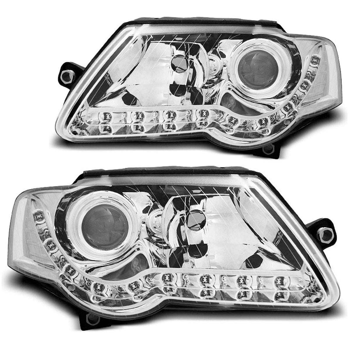 Scheinwerfer Daylight Chrom passend für VW Passat B6 3C 03.05-10