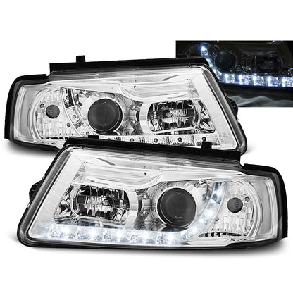 Scheinwerfer Daylight Chrom passend für VW Passat B5 11.96-08.00