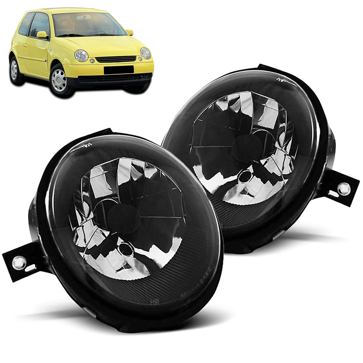 Scheinwerfer Schwarz passend für VW Lupo 98-05