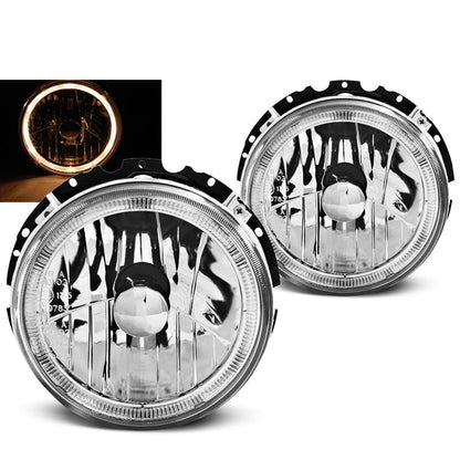 Scheinwerfer Angel Eyes Chrom passend für VW Golf 1 05.74-07.83