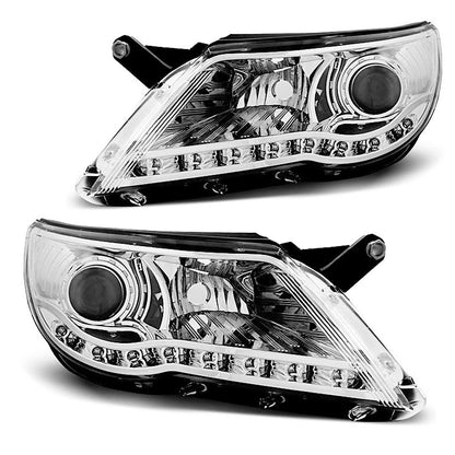 Scheinwerfer Daylight Chrom passend für VW Tiguan 10.07-11