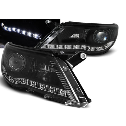 Scheinwerfer Daylight Schwarz passend für VW Tiguan 10.07-11