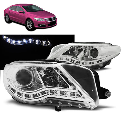 Scheinwerfer Daylight Chrom passend für VW Passat 08-12 CC