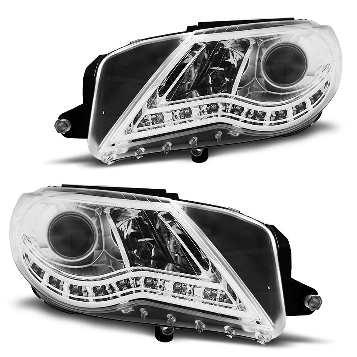 Scheinwerfer Daylight Chrom passend für VW Passat 08-12 CC