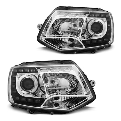 Scheinwerfer True DRL Chrom passend für VW T5 2010-2015