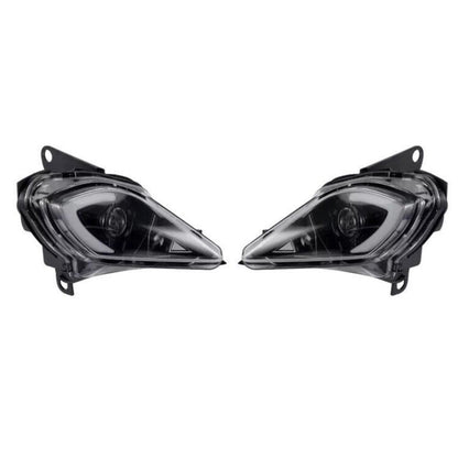 Front LED Scheinwerfer DRL Gelbes Blinklicht passend für Toyota Hiace 2004-2019