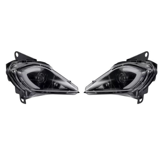 Front LED Scheinwerfer DRL Gelbes Blinklicht passend für Toyota Hiace 2004-2019