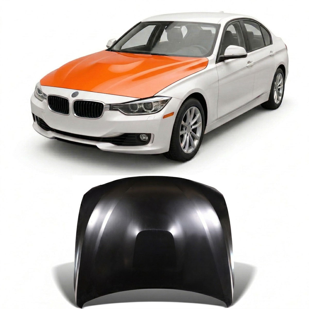 Stahlhaube passend für BMW 3er F30 F31 4er F32 F33 F36 2011-2018