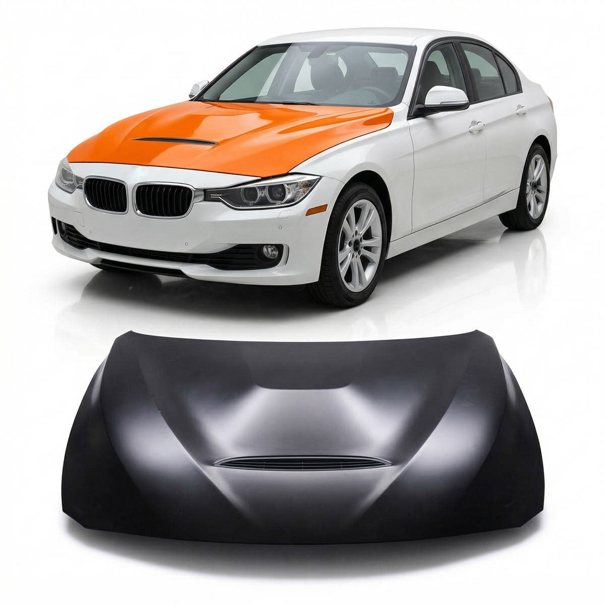 Stahl-Fronthaube passend für BMW 3er F30 F31 & 4er F32 F33 F36 11-18