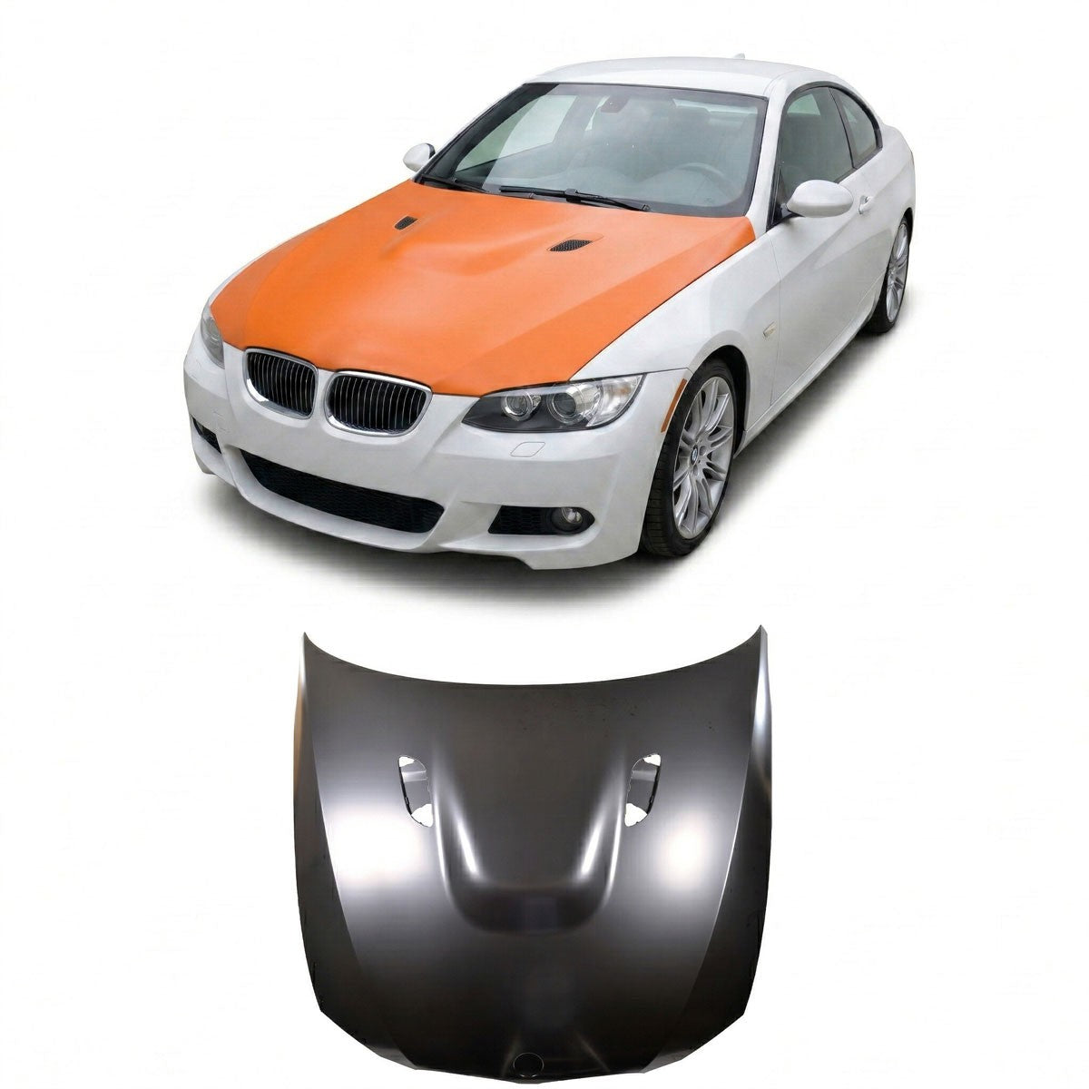 Stahl Motorhaube passend für BMW 3er E92 E93 Coupé Cabrio 2006-2010