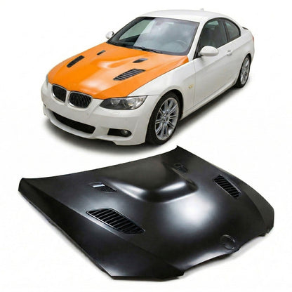 Stahl Motorhaube mit Luftöffnungen passend für BMW 3er E92 E93 2006-2010
