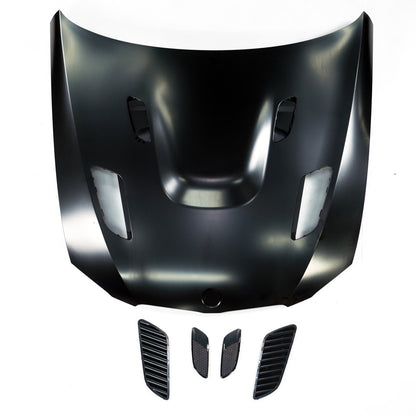 Stahl Motorhaube mit Luftöffnungen passend für BMW 3er E92 E93 2010-2013