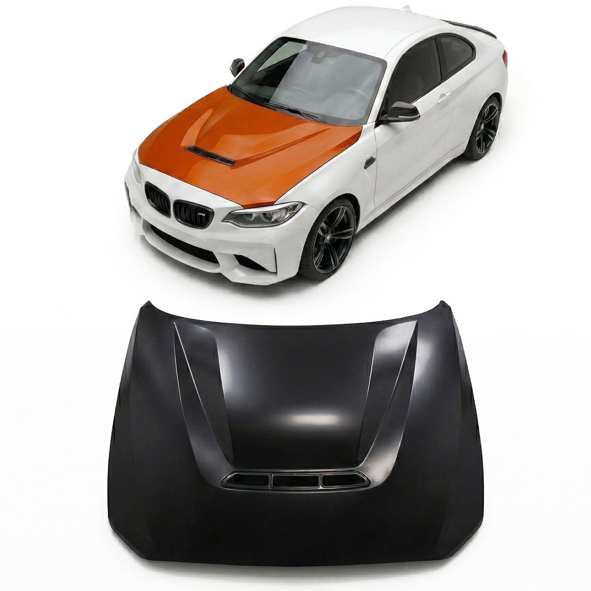 Aluminium Motorhaube passend für BMW 1er F20 F21 2er F22 F23 F87 11-19