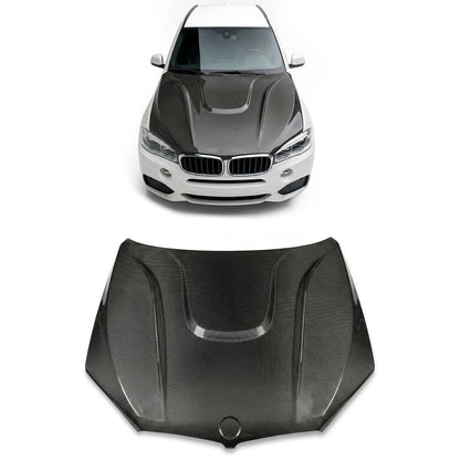 Sport Haube aus Carbon passend für BMW X5 X6 2014-2018