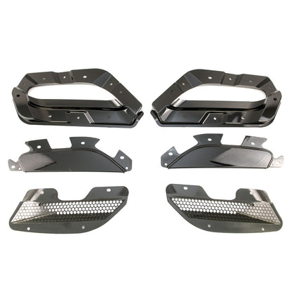 Fronthaube Grill Luftöffnungen passend für BMW 5er G30 G31 2017-2023
