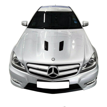 Aluminium Haube passend für Mercedes C-Klasse W204 Facelift 2011-2015