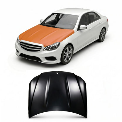 Aluminium Motorhaube passend für Mercedes E-Klasse W212 Limousine 2013-2016