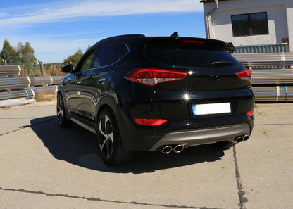 Hyundai Tucson TLE 4x2 & 4x4 Endschalldämpfer Ausgang rechts/links - 2x115x85 Typ 32 rechts/links